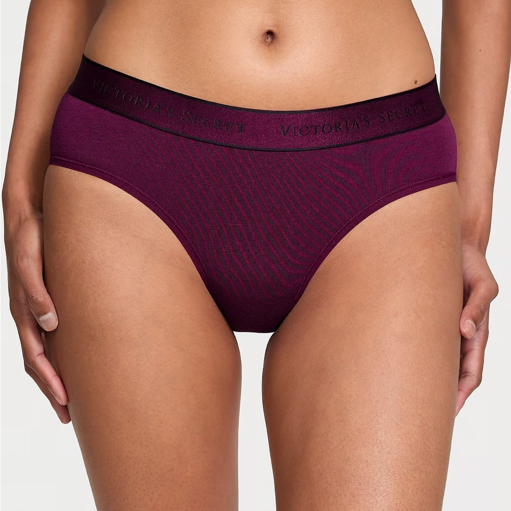 COTTON
Logo Cotton Hiphugger Panty